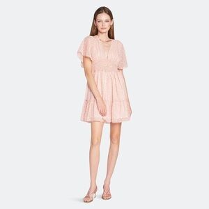 En Saison Caldera Mini Dress Coral